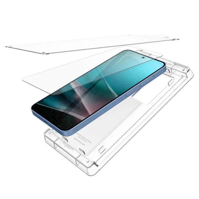 Spigen ELITE SHIELD EZ FIT Hybrid Glass for Samsung Galaxy S25+ - Transparent - Cell phone tempered glass<<<HurtelXML