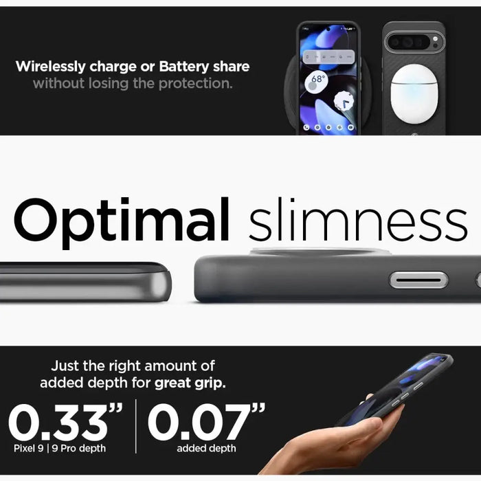 Spigen Enzo Aramid Case for Google Pixel 9 Pro XL - Black - Cell phone cases and covers<<<HurtelXML