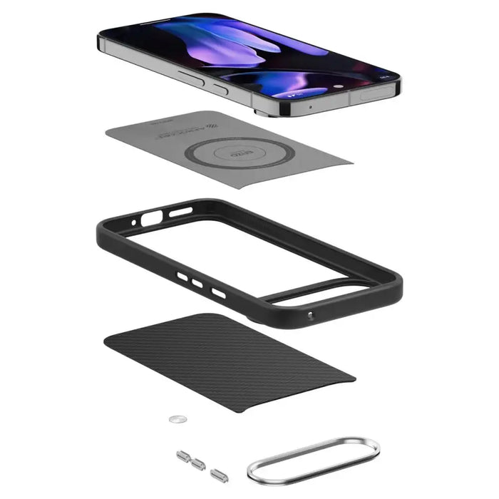 Spigen Enzo Aramid Case for Google Pixel 9 Pro XL - Black - Cell phone cases and covers<<<HurtelXML