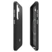 Spigen Enzo Aramid GP-FPS936PGABW Silicone Case with Built-in MagFit Ring for Samsung Galaxy S25+ - Black - Cell phone