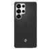 Spigen Enzo Aramid GP-FPS938PGABW Silicone Case with Built-in MagFit Ring for Samsung Galaxy S25 Ultra - Black - Cell