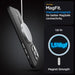 Spigen Enzo Aramid Mag Case with MagSafe for iPhone 15 Pro Max - Matte Black - Cell phone cases and covers<<<HurtelXML