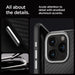 Spigen Enzo Aramid Mag Case with MagSafe for iPhone 15 Pro Max - Matte Black - Cell phone cases and covers<<<HurtelXML