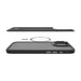 Spigen Enzo Aramid Mag Case with MagSafe for iPhone 16 Pro - Black and Silver - Cell phone cases and covers<<<HurtelXML