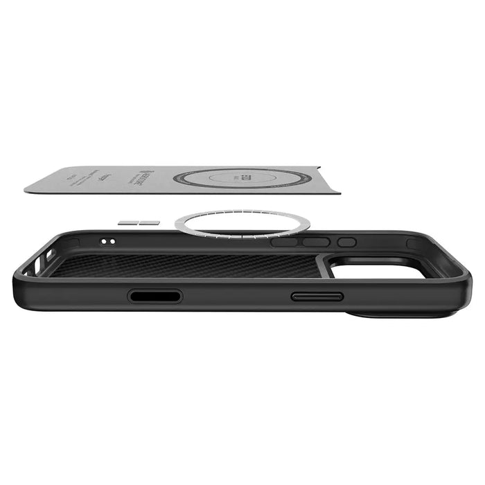 Spigen Enzo Aramid ’T’ MagSafe case for iPhone 17 Pro - black - Cell phone cases and covers<<<HurtelXML