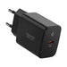 Spigen Essential EE201EU USB-C 20W Wall Charger - Black - Cell phone USB charger<<<HurtelXML