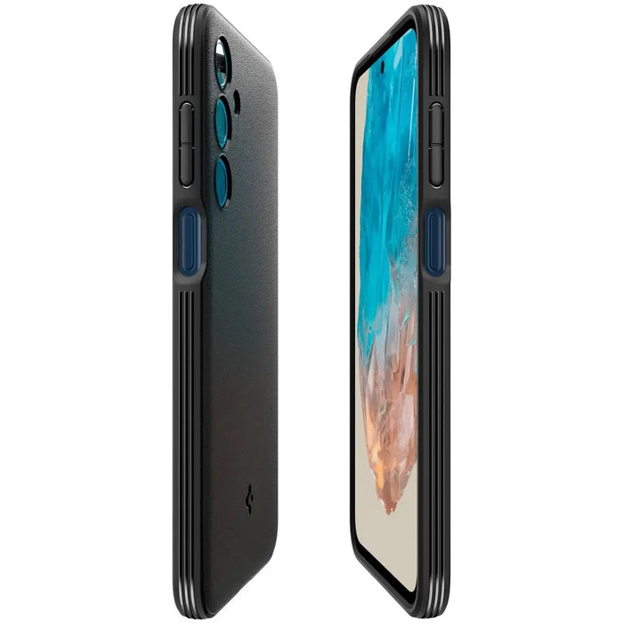 Spigen Essential SandBlast Case for Samsung Galaxy M35 5G - Black - Cell phone cases and covers<<<HurtelXML
