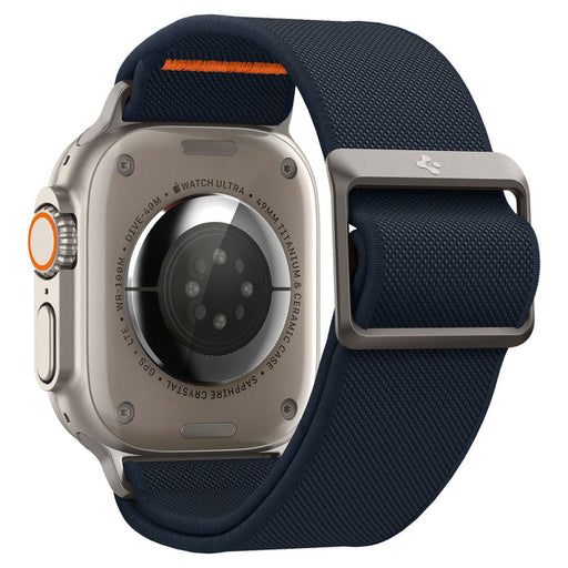 Spigen Fit Lite Ultra Strap for Apple Watch 4/5/6/7/8/9/SE/Ultra (42/44/45/49 mm) - Navy Blue - Cell phone cases