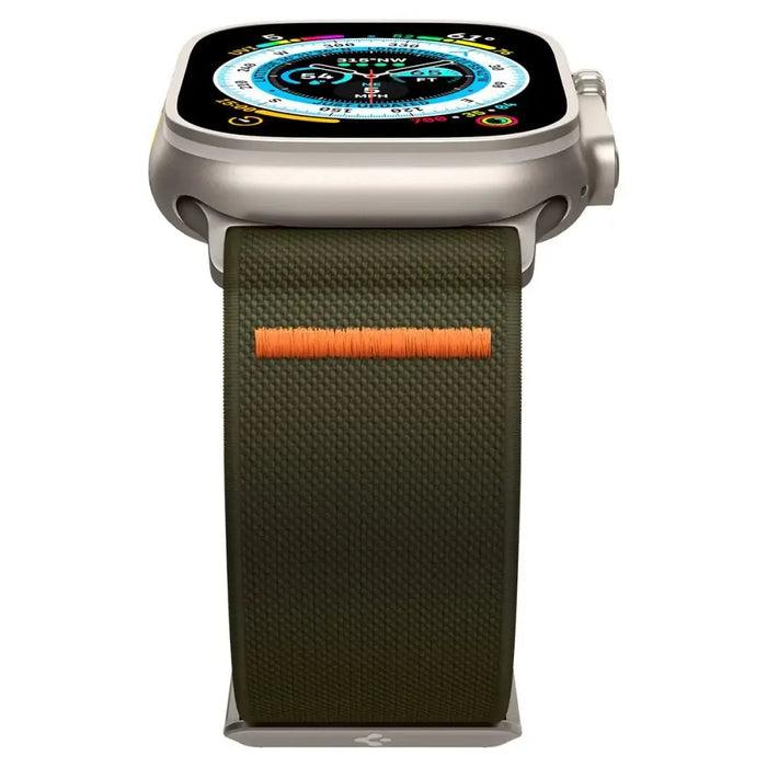 Spigen Fit Lite Ultra Strap for Apple Watch 4 / 5 / 6 / 7 / 8 / SE / Ultra (42/44/45/49 mm) - Green - Cell phone cases