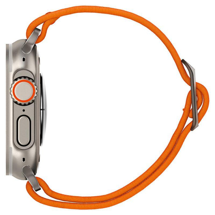 Spigen Fit Lite Ultra Strap for Apple Watch 4 / 5 / 6 / 7 / 8 / SE / Ultra (42/44/45/49 mm) - Orange - Cell phone cases