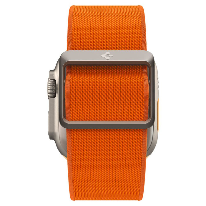 Spigen Fit Lite Ultra Strap for Apple Watch 4 / 5 / 6 / 7 / 8 / SE / Ultra (42/44/45/49 mm) - Orange - Cell phone cases