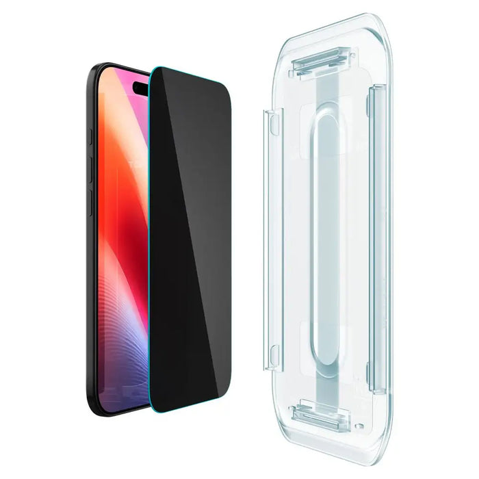 Spigen Glas.TR EZ Fit 2-pack privacy glass for iPhone 17 Air - Cell phone tempered glass<<<HurtelXML