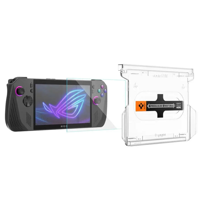 Spigen Glas.TR EZ Fit 2-pack Tempered Glass for Asus Rog Ally X - Transparent - Cell phone tempered glass<<<HurtelXML