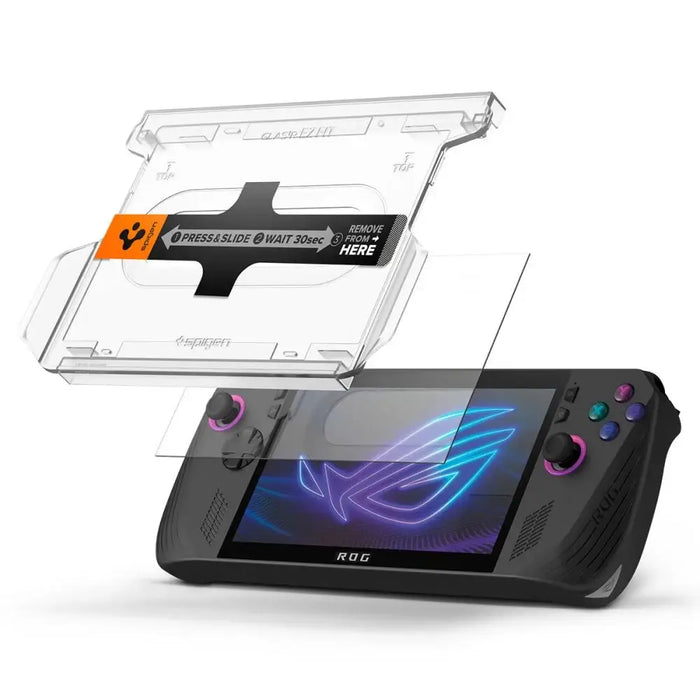 Spigen Glas.TR EZ Fit 2-pack Tempered Glass for Asus Rog Ally X - Transparent - Cell phone tempered glass<<<HurtelXML