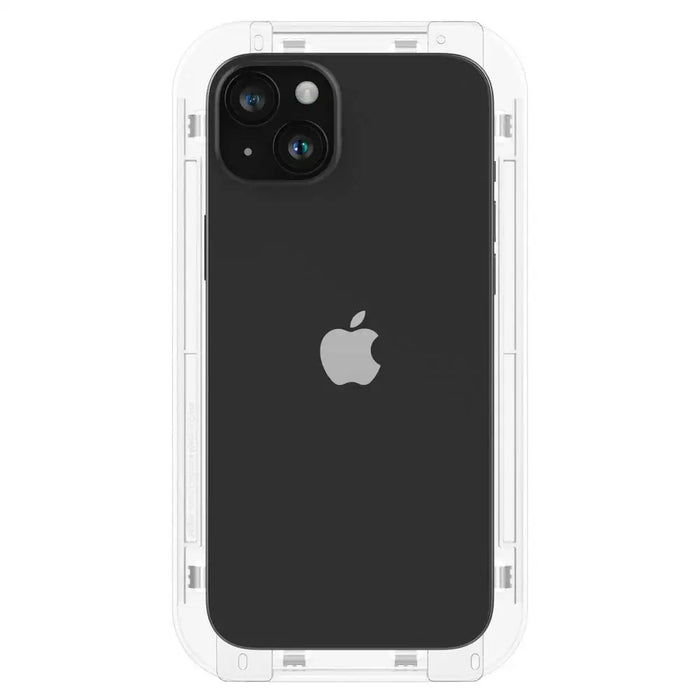Spigen Glas.tR EZ Fit FC Tempered Glass for iPhone 15 Plus - Black 2 pcs. - Cell phone tempered glass<<<HurtelXML