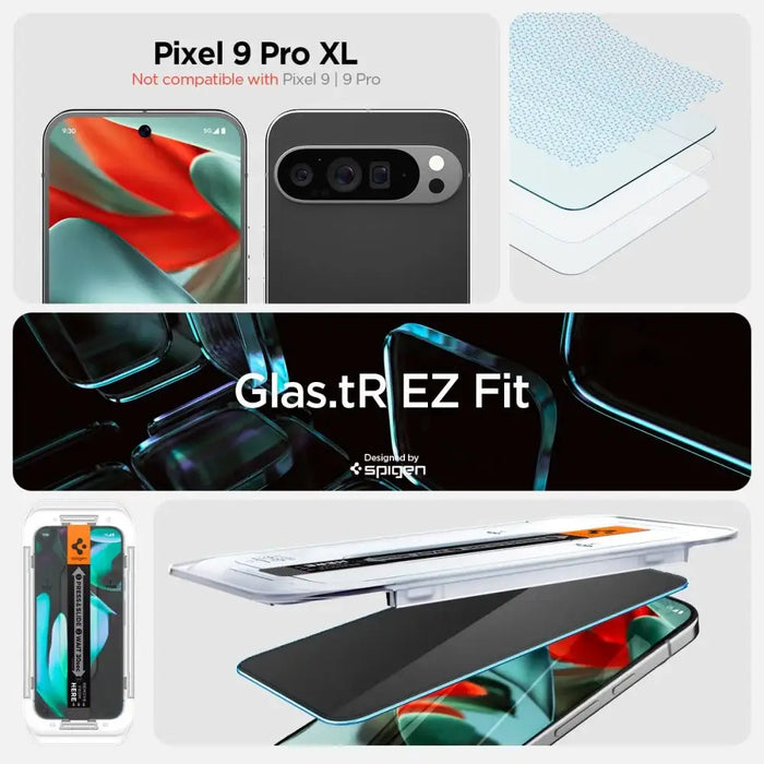 Spigen Glas.TR ’Ez Fit’ Privacy 2-pack Privacy Glass for Google Pixel 9 Pro XL - Cell phone tempered glass<<<HurtelXML