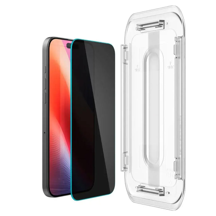 Spigen Glas.tR EZ Fit Privacy Tempered Glass for iPhone 16 Pro - 2 pcs. - Cell phone tempered glass<<<HurtelXML