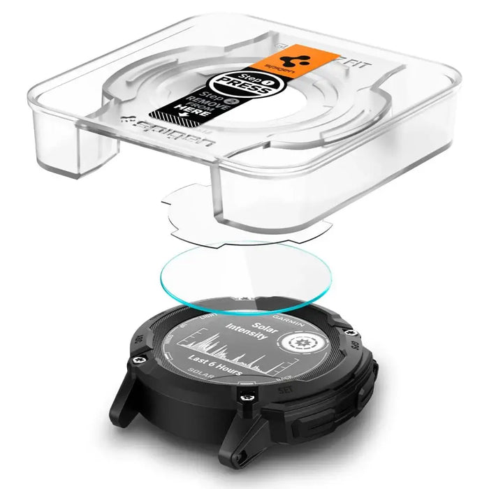 Spigen Glas.tR EZ Fit tempered glass for Garmin Instinct 2X Solar - 2 pcs. - Cell phone tempered glass<<<HurtelXML