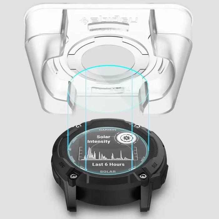 Spigen Glas.tR EZ Fit tempered glass for Garmin Instinct 2X Solar - 2 pcs. - Cell phone tempered glass<<<HurtelXML