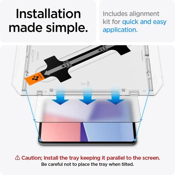 Spigen Glas.tR EZ Fit Tempered Glass for iPad Pro 11’’ 2024 - Cell phone tempered glass<<<HurtelXML