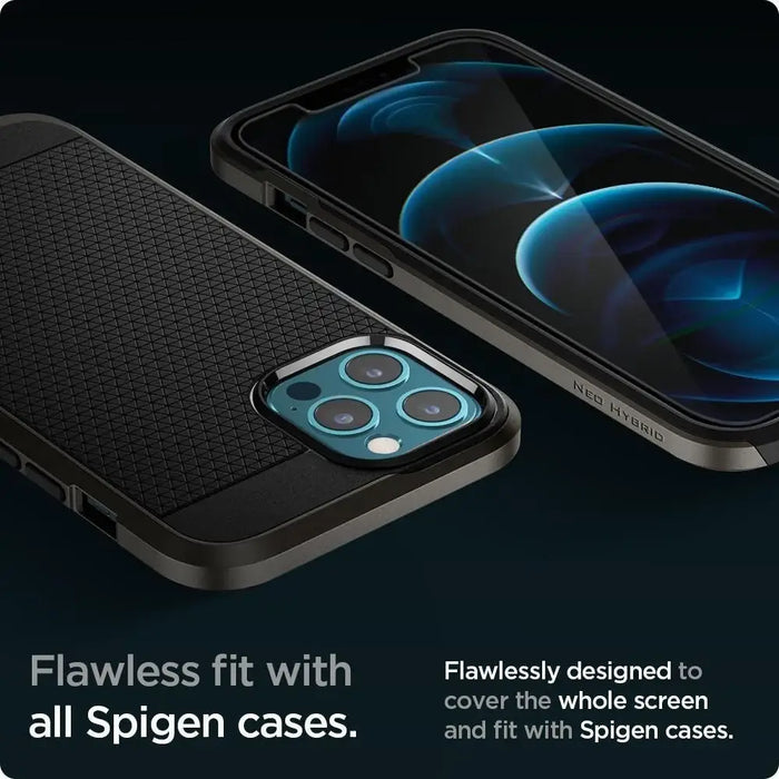 Spigen Glas.tR EZ Fit Tempered Glass for iPhone 12 Pro Max - 2 pcs. - Cell phone tempered glass<<<HurtelXML