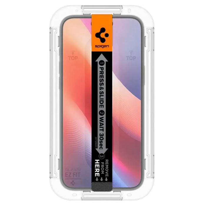 Spigen Glas.tR EZ Fit tempered glass for iPhone 15 / 16 - 2 pcs. - Cell phone tempered glass<<<HurtelXML