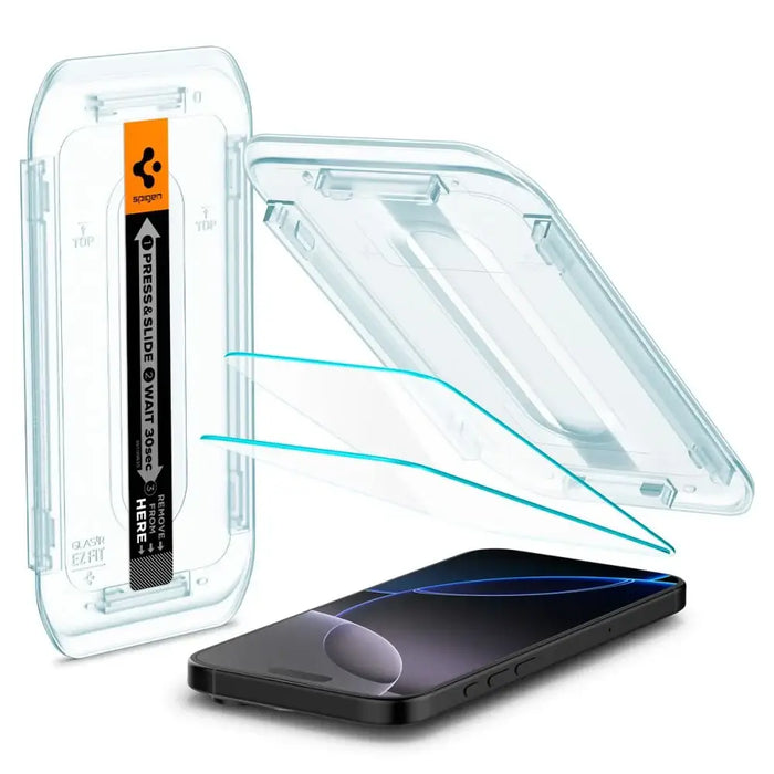 Spigen Glas.tR EZ Fit tempered glass for iPhone 16 Pro Max - 2 pcs. - Cell phone tempered glass<<<HurtelXML
