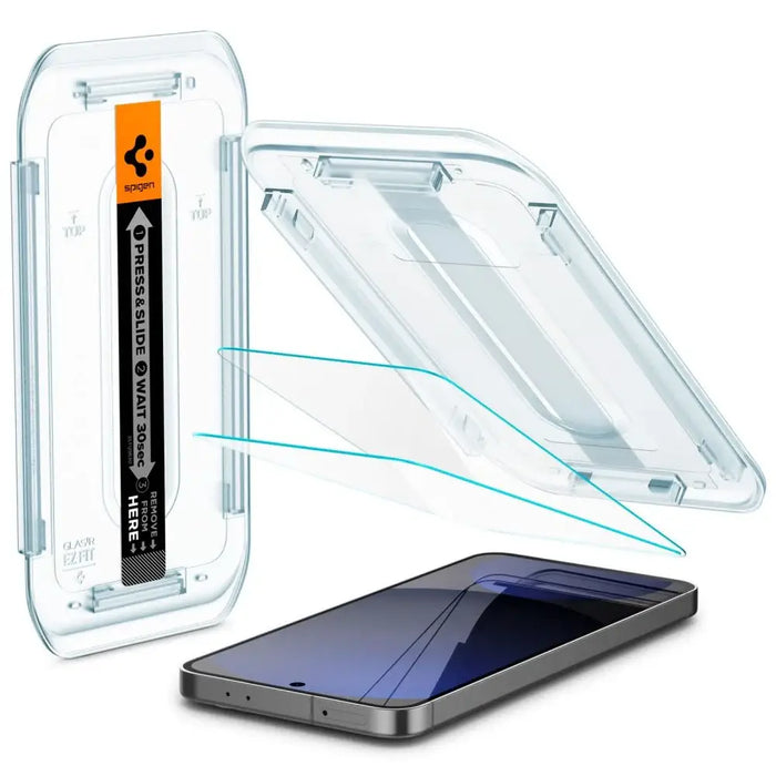 Spigen Glas.tR EZ Fit Tempered Glass for Samsung Galaxy S24 FE (2 pcs.) - Cell phone tempered glass<<<HurtelXML