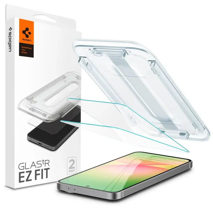 Spigen Glas.tR EZ Fit Tempered Glass for Samsung Galaxy S24 FE (2 pcs.) - Cell phone tempered glass<<<HurtelXML