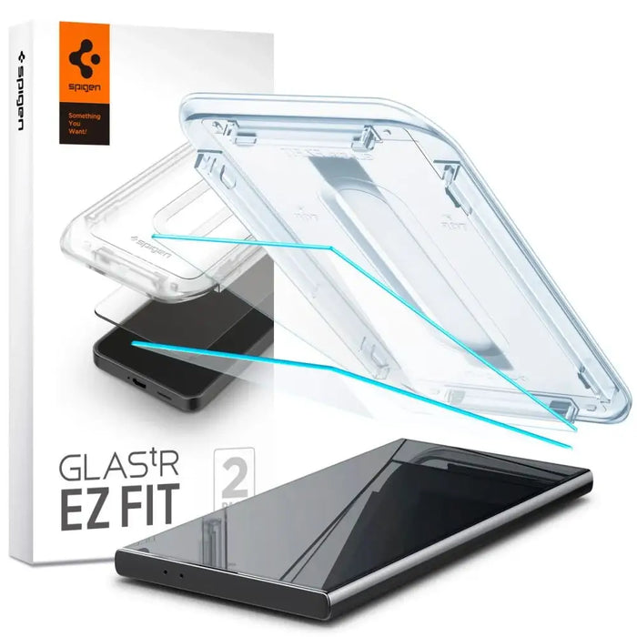 Spigen Glas.tR EZ Fit Tempered Glass for Samsung Galaxy S24 Ultra - 2 pcs. - Cell phone tempered glass<<<HurtelXML