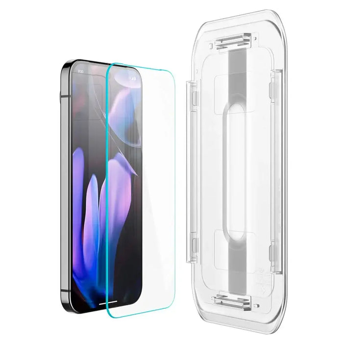 Spigen Glas.tR EZ Fit Tempered Glass with Applicator for Google Pixel 9 Pro XL (2 pcs.) - Cell phone tempered