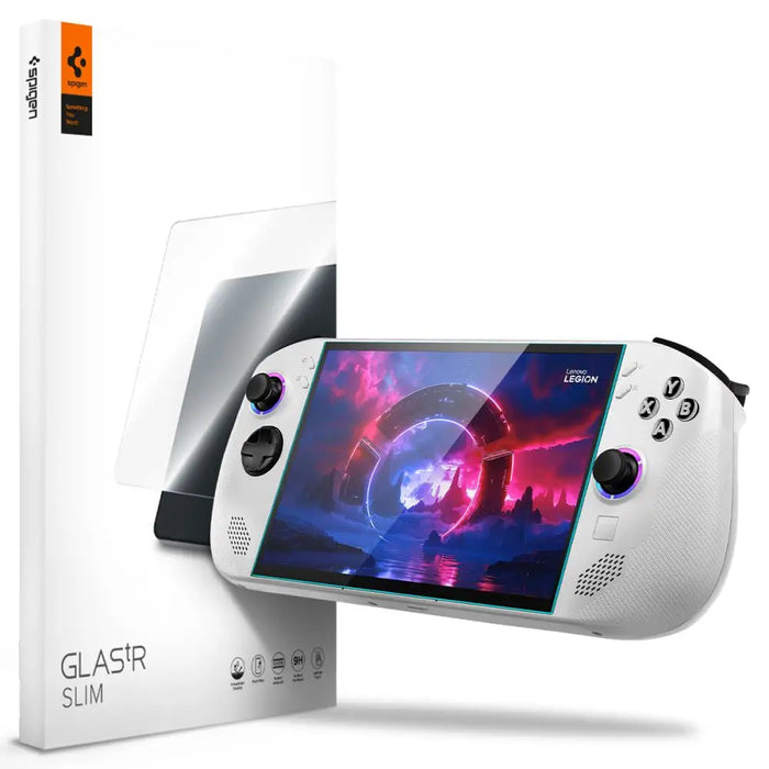 Spigen Glas.tR Slim 2-pack tempered glass for Lenovo Legion GO S - black - Cell phone tempered glass<<<HurtelXML