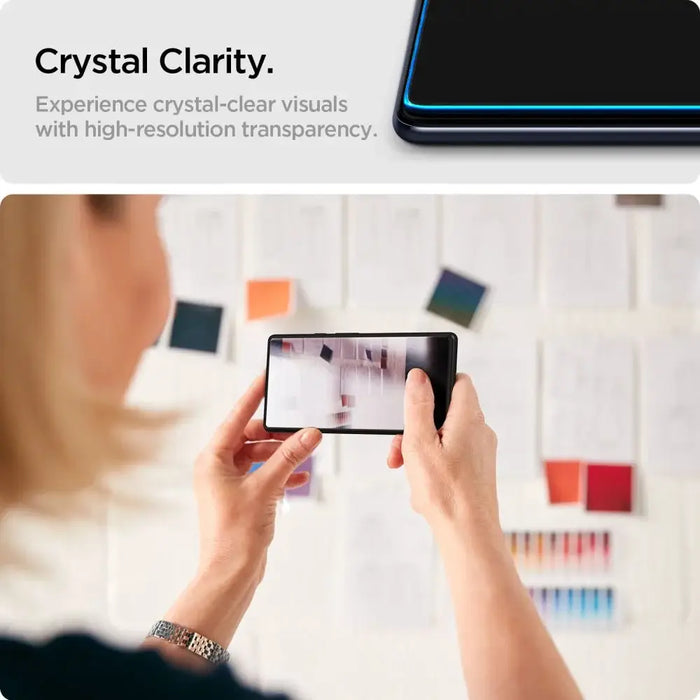 Spigen Glas.tR Slim 2-pack Tempered Glass for Samsung Galaxy Xcover 7 / 7 Pro - Transparent - Cell phone tempered