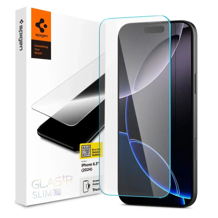 Spigen Glas.tR Slim Tempered Glass for iPhone 16 Pro Max - Cell phone tempered glass<<<HurtelXML