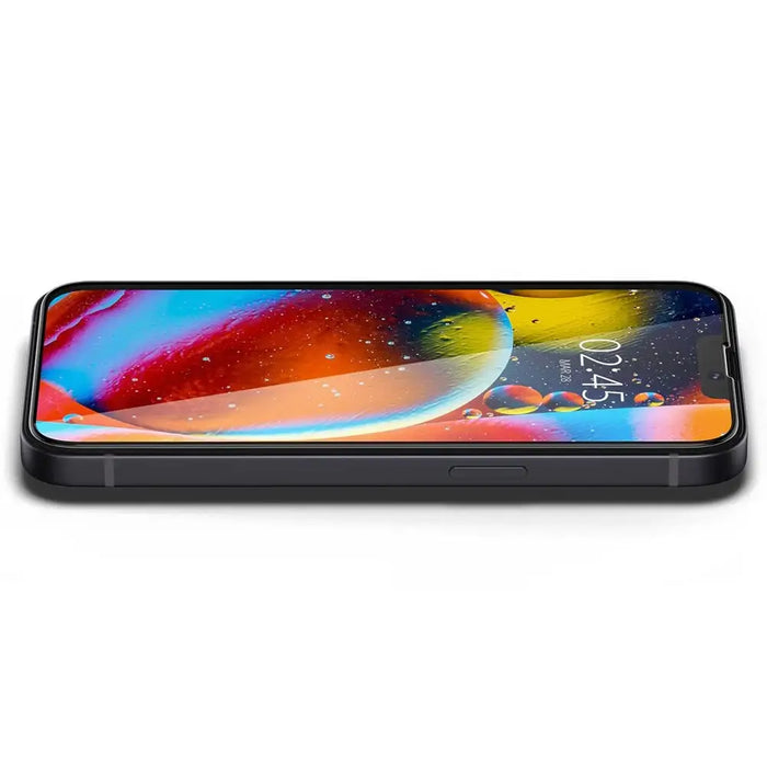 Spigen Glass FC Tempered Glass for iPhone 13 mini - Black - Cell phone tempered glass<<<HurtelXML