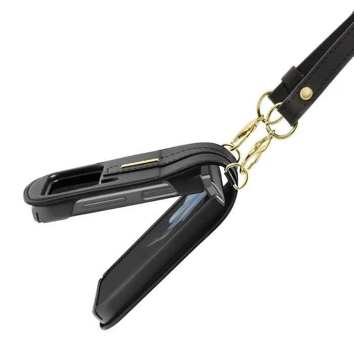 Spigen Linear Calin Case for Samsung Galaxy Z Flip 4 - Black - Cell phone cases and covers<<<HurtelXML