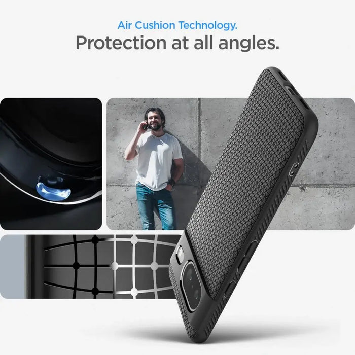 Spigen Liquid Air Case for Google Pixel 8 - Matte Black - Cell phone cases and covers<<<HurtelXML