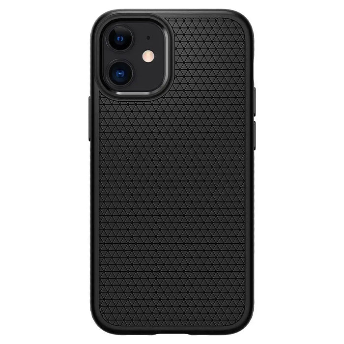 Spigen Liquid Air Case for iPhone 12 mini - Matte Black - Cell phone cases and covers<<<HurtelXML