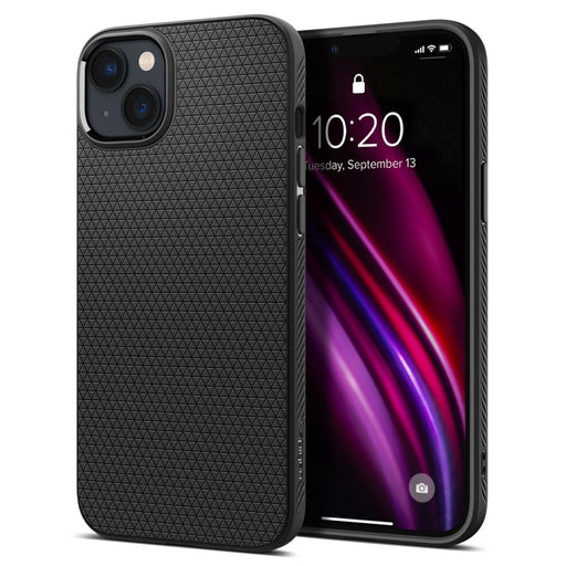 Spigen Liquid Air Case for iPhone 14 Plus - Matte Black - Cell phone cases and covers<<<HurtelXML