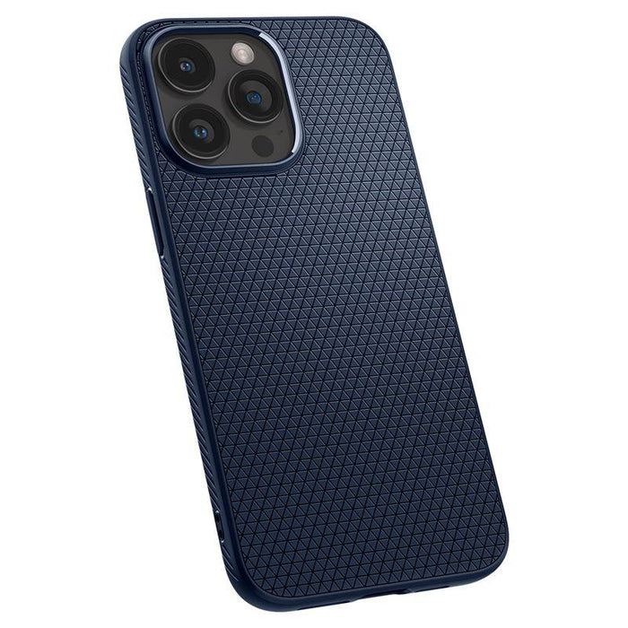 Spigen Liquid Air Case for iPhone 15 Pro Max - Blue - Cell phone cases and covers<<<HurtelXML