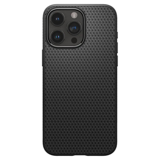 Spigen Liquid Air Case for iPhone 15 Pro Max - Matte Black - Cell phone cases and covers<<<HurtelXML