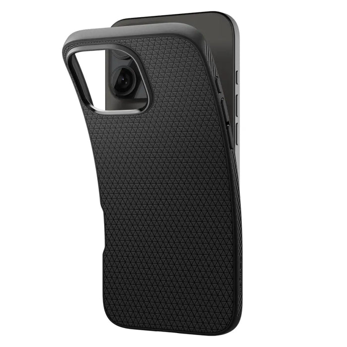 Spigen Liquid Air Case for iPhone 16 Pro Max - Black - Cell phone cases and covers<<<HurtelXML