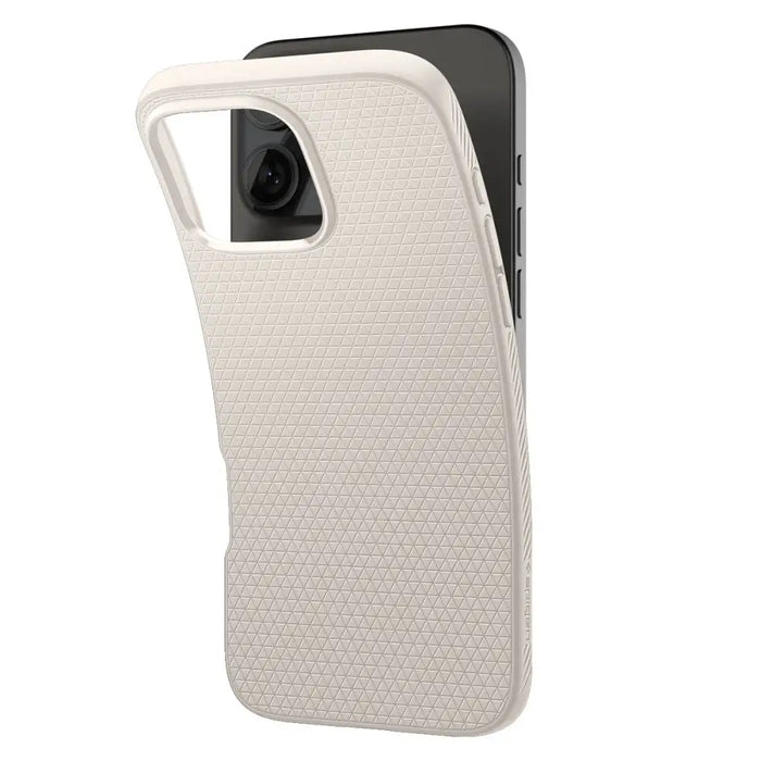 Spigen Liquid Air case for iPhone 16 Pro - titanium - Cell phone cases and covers<<<HurtelXML