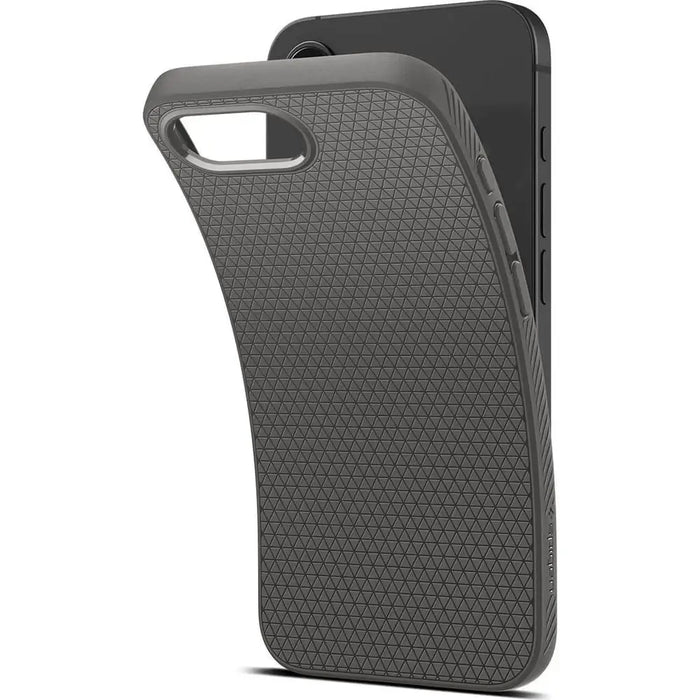 Spigen Liquid Air Case for iPhone 16e - Gray - Cell phone cases and covers<<<HurtelXML