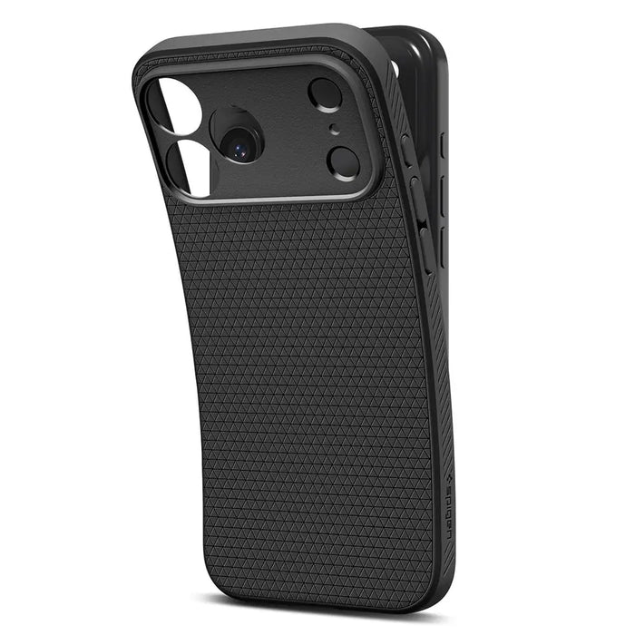 Spigen Liquid Air Case for iPhone 17 Pro Max - Matte Black - Cell phone cases and covers<<<HurtelXML