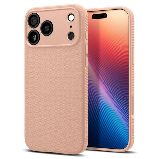 Spigen Liquid Air Case for iPhone 17 Pro - Titanium Pink - Cell phone cases and covers<<<HurtelXML