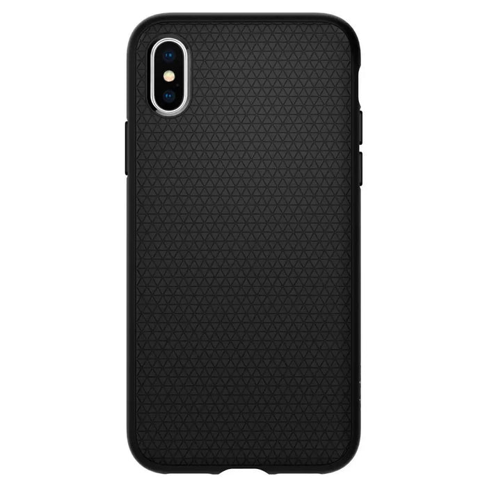 Spigen Liquid Air Case for iPhone X / XS - Matte Black - Cell phone cases and covers<<<HurtelXML
