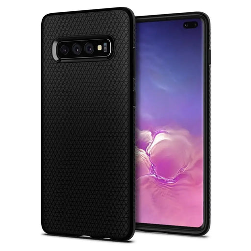 Spigen Liquid Air Case for Samsung Galaxy S10+ - Matte Black - Cell phone cases and covers<<<HurtelXML