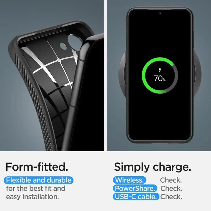 Spigen Liquid Air Case for Samsung Galaxy S23+ - Matte Black - Cell phone cases and covers<<<HurtelXML
