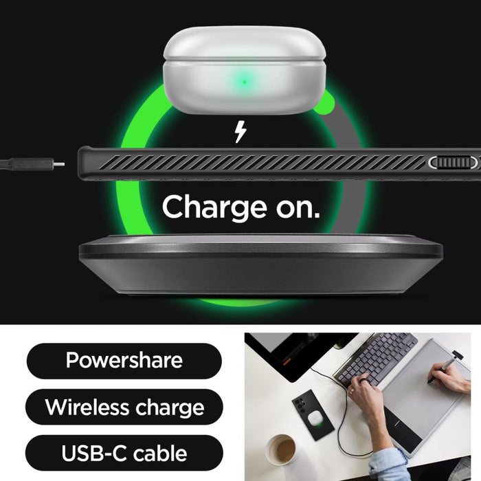 Spigen Liquid Air Case for Samsung Galaxy S23 Ultra - Matte Black - Cell phone cases and covers<<<HurtelXML